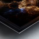 Fire Of Heaven Sci-Fi Fantasy Art Fractal Composition by Xzendor7 Metal print