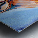 Barn Owl by T. A. Asbell  Metal print