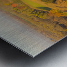 US ROCHESTER RED BARN TOWER SILOS CORN FIELD ROCH Metal print