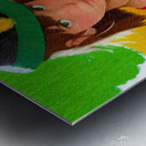 Aoife wishes you a Happy St. Patricks day Metal print