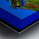 THE GREAT WALL OF CHINA  Metal print