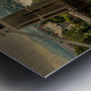 Bridge of Light: A Stunning View of the Clifton Suspension Bridge Metal print