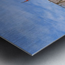 Framing History: A Photograph of Barkervilles Tin Shop Barbershop and More Metal print