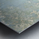 Landscape of the square Metal print