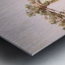 Two monks on the coast of Amalfi Metal print