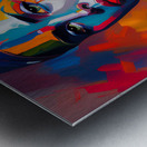 Woman inpasto technique no.4 Metal print