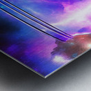 Under Glass Metal print