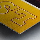 1967 LSU Football Metal print