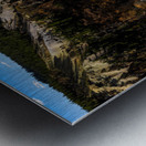Captivating Contrasts: Inspiration Point at the Grand Canyon of Yellowstone Metal print