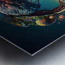 Worlds In A Glass Metal print