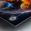 Suns and Moons Metal print