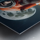 Ape to the moon 2 Metal print