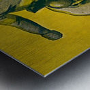 Running Back Tackled Metal print