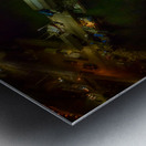 Night time at the Wharf Metal print