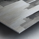 Abstract city Metal print