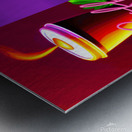 coffee and cannabis Metal print