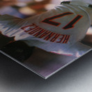 3D Chicago Cubs Art Remix Metal print