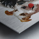 1949 Georgia Football Program Remix Metal print