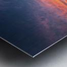 Lonely Tree at Sunset Metal print