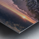 Sunrise on the Rocks of the Saxon Switzerland Metal print