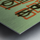 Kings Court - green Metal print