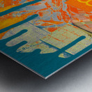 So Happy Metal print