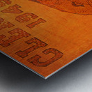 1945 Clemson Tiger Art Metal print