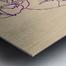 1974 Clemson Baseball Art Metal print