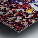 1980 Florida Gators Football Art Remix Metal print