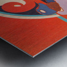 1972 Montreal Expos Throwback Art Metal print