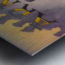 1935 Army Football Art Remix Metal print