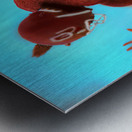 1986 Oklahoma Football Ticket Remix Metal print