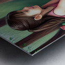 Wolf Love 4 Metal print