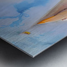 Sailing Watercolors Metal print