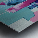 NYC Skyline Colors Metal print