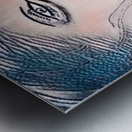 Sadness 2 Metal print