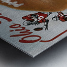 1982 Ohio State Football Art Metal print