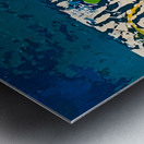 The Net Shot Tennis Art by LeRoy Neiman Metal print