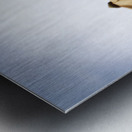 Champs de tournesol Metal print