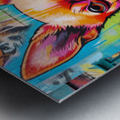 chihuahua art Metal print