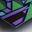 Midnight Trails Metal print