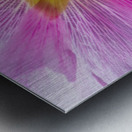 Macro abeille au travaille Metal print