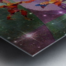 Tightrope under the lights Metal print