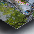 Exploring the Amsterdam Canals Metal print