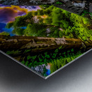 Ithaca Gun Sunset Art canvas Metal print