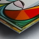 Inspired By Girl Before A Mirror Metal print