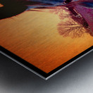 Sunset Horse  Metal print