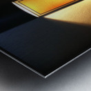 Composition with light Metal print