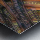 Abstract Pathways in Windel Metal print