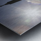 Fontana dei Dioscuri and obelisk in Palazzo del Quirinale; Rome, Italy Metal print